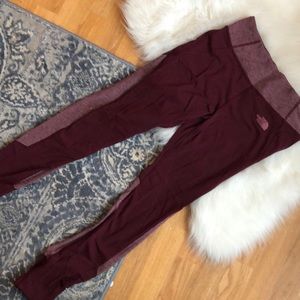 The North Face Maroon Leggings